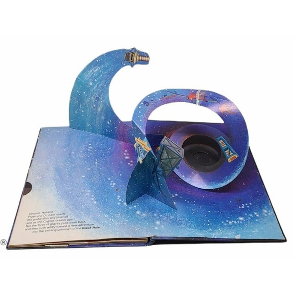 Walt Disney Studios The Black Hole A Pop-up Book 1979 As-Is Read Description. - Picture 4 of 4